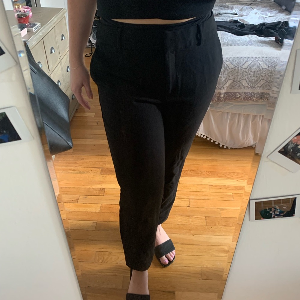Black work pants